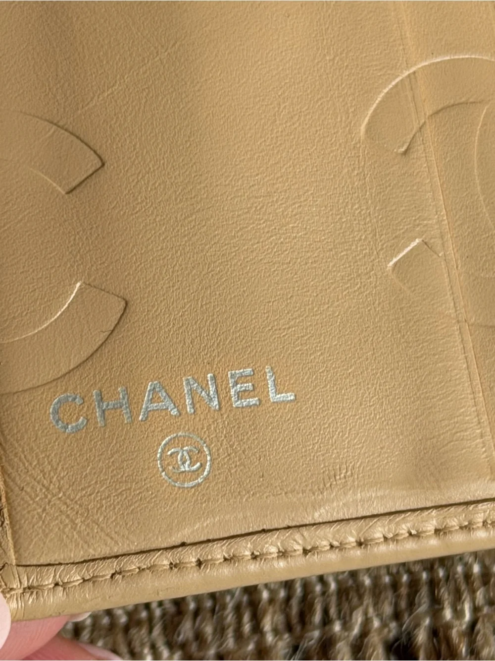 Vintage 2004 Chanel Quilted Lambskin Cambon Wallet